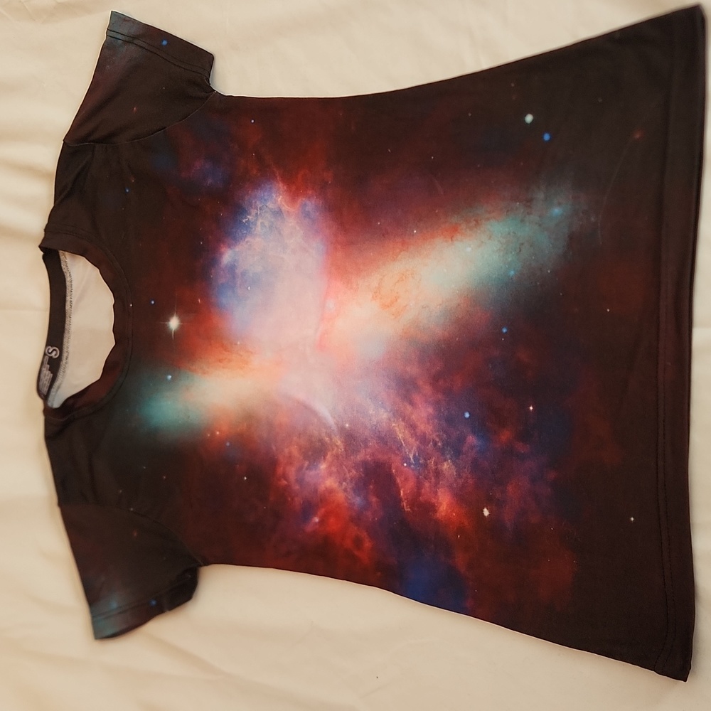 Yizzam Space Graphic Unisex tee shirt